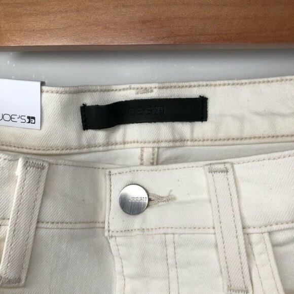 JOE'S Jeans The Raine High Rise Slim Straight Milk White Ankle Cropped Size 26 - Picture 7 of 9